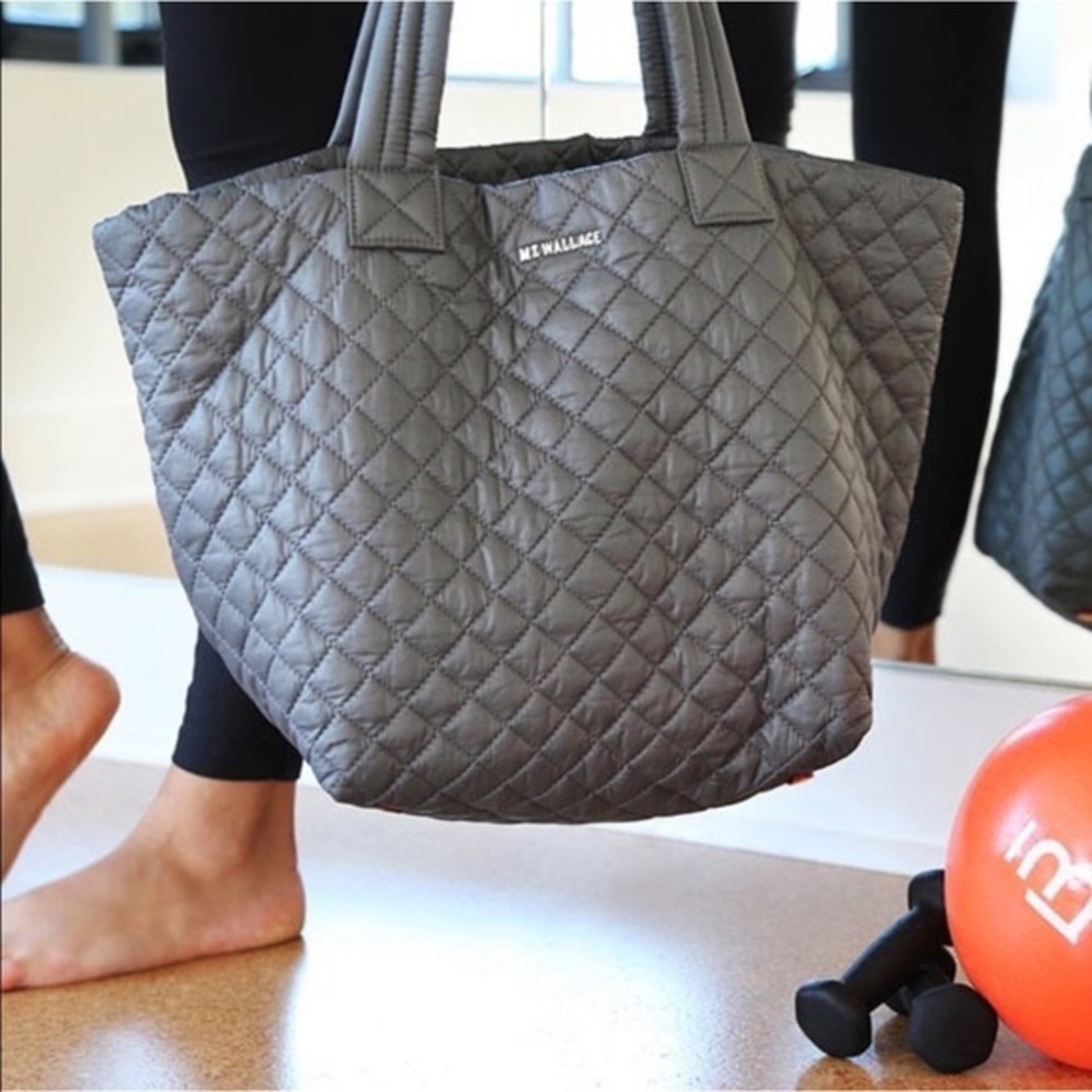 MZ Wallace Medium Metro Tote - Gray, Great Condition